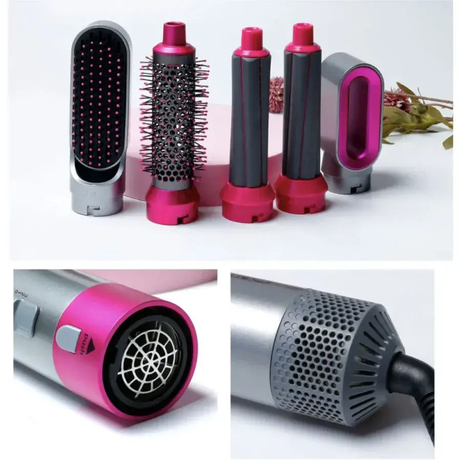 Glam Dry - Cepillo Secador 5 En 1