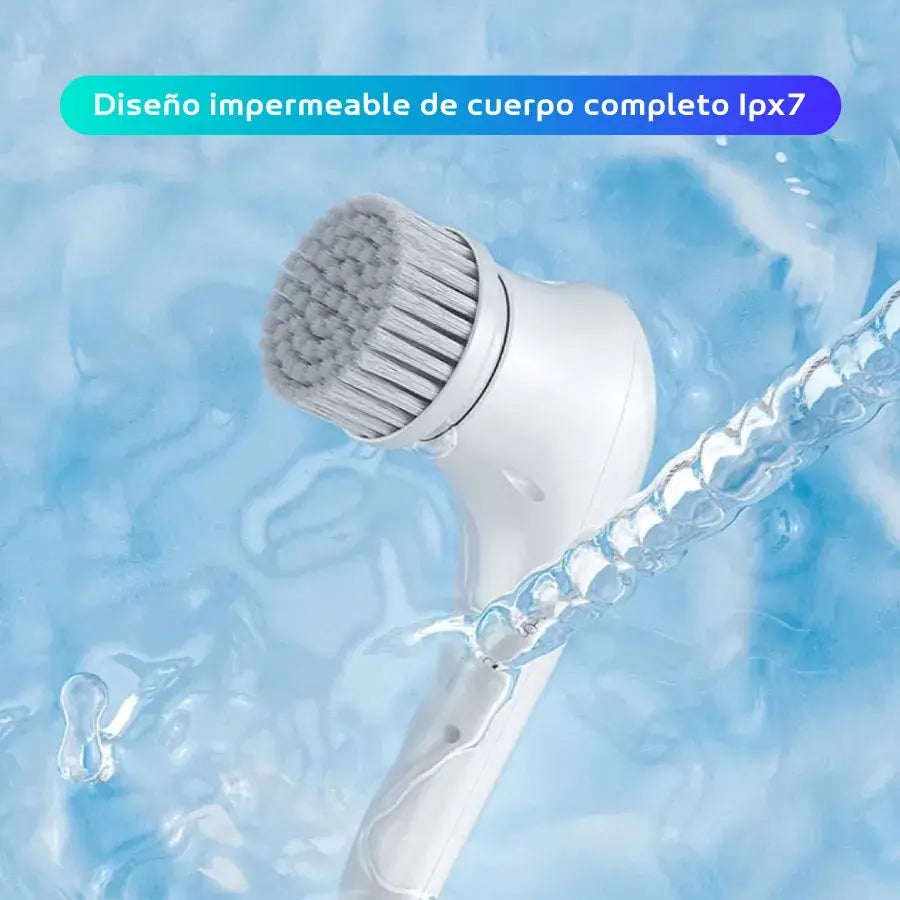 Cepillo de limpieza eléctrico + 4 cabezales