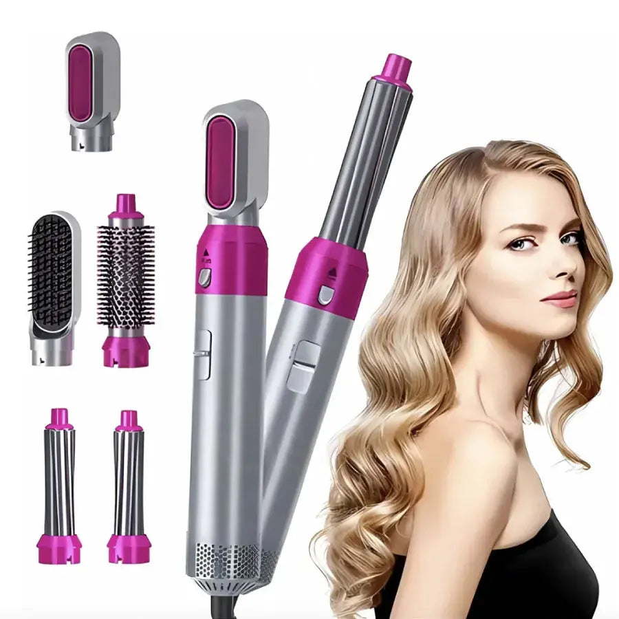 Glam Dry - Cepillo Secador 5 En 1