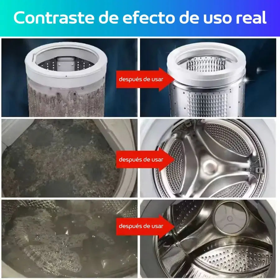 DEEP CLEAN - Pack 12 tabletas de limpieza profunda para lavadora