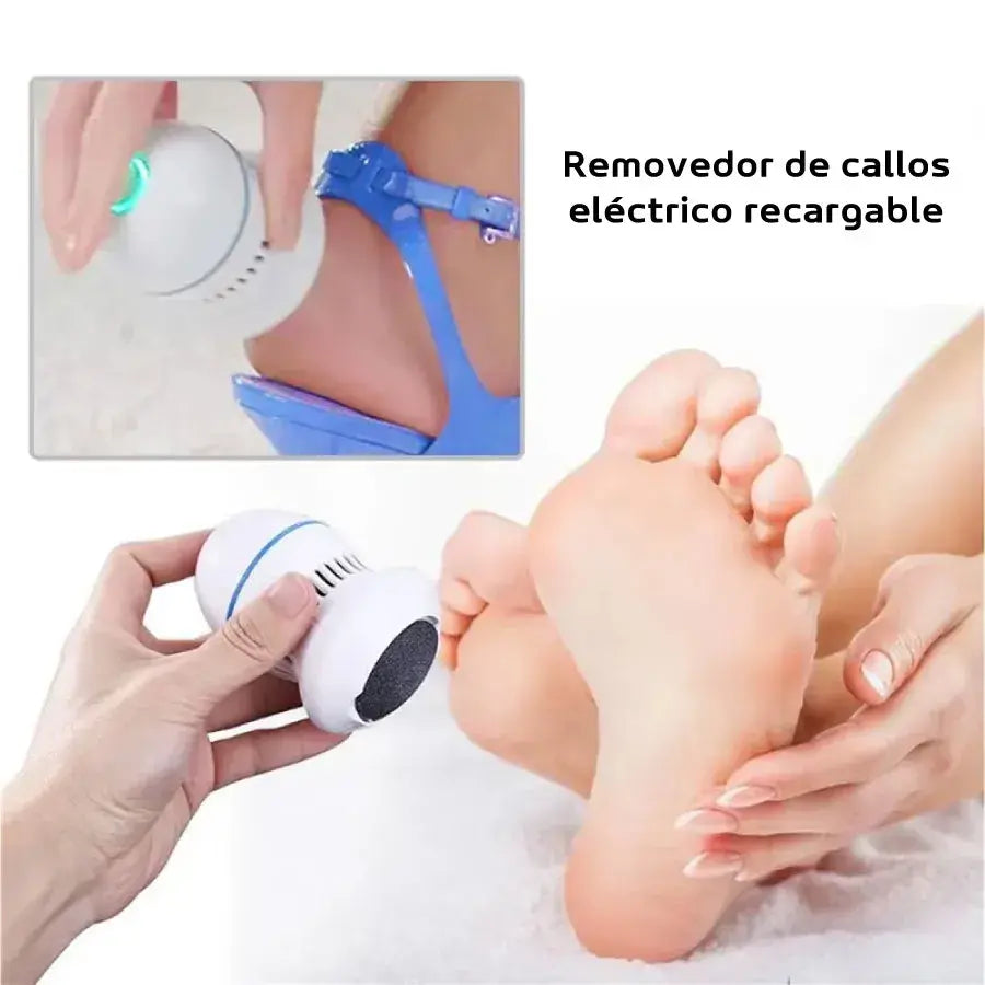Removedor de callos eléctrico recargable